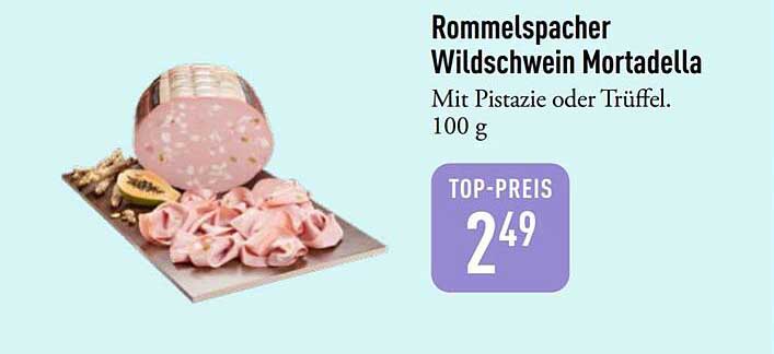 Rommelsbacher Wildschwein Mortadella
