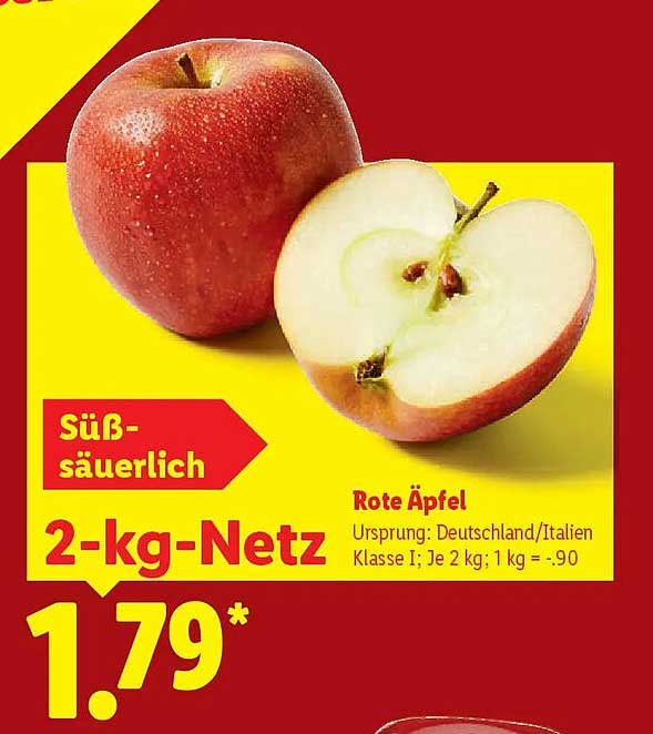 Rote Äpfel