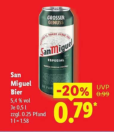 San Miguel Bier