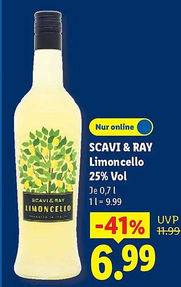 SCAVI & RAY Limoncello 25% Vol