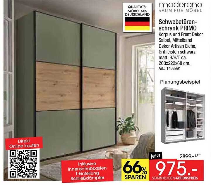 Schwebetüren-schrank PRIMO