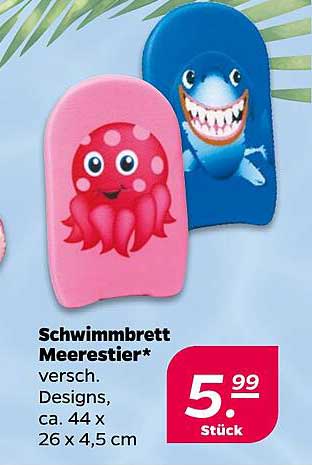Schwimmbrett Meerestier*