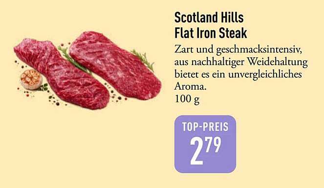 Scotland Hills Flat Iron Steak