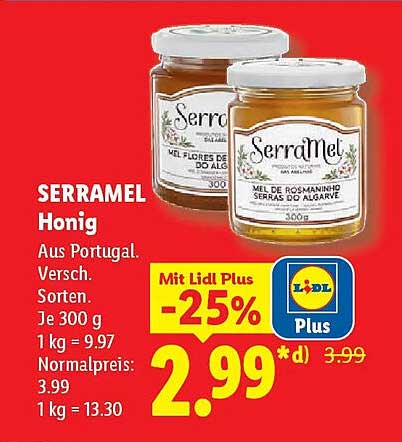 SERRAMEL Honig