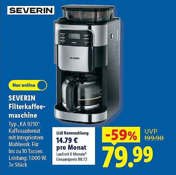 SEVERIN Filterkaffeemaschine