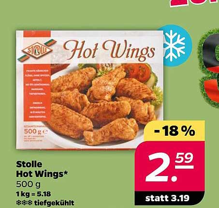 Stolle Hot Wings* 500 g *** tiefgekühlt