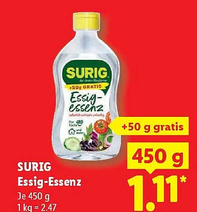 SURIG Essig-Essenz