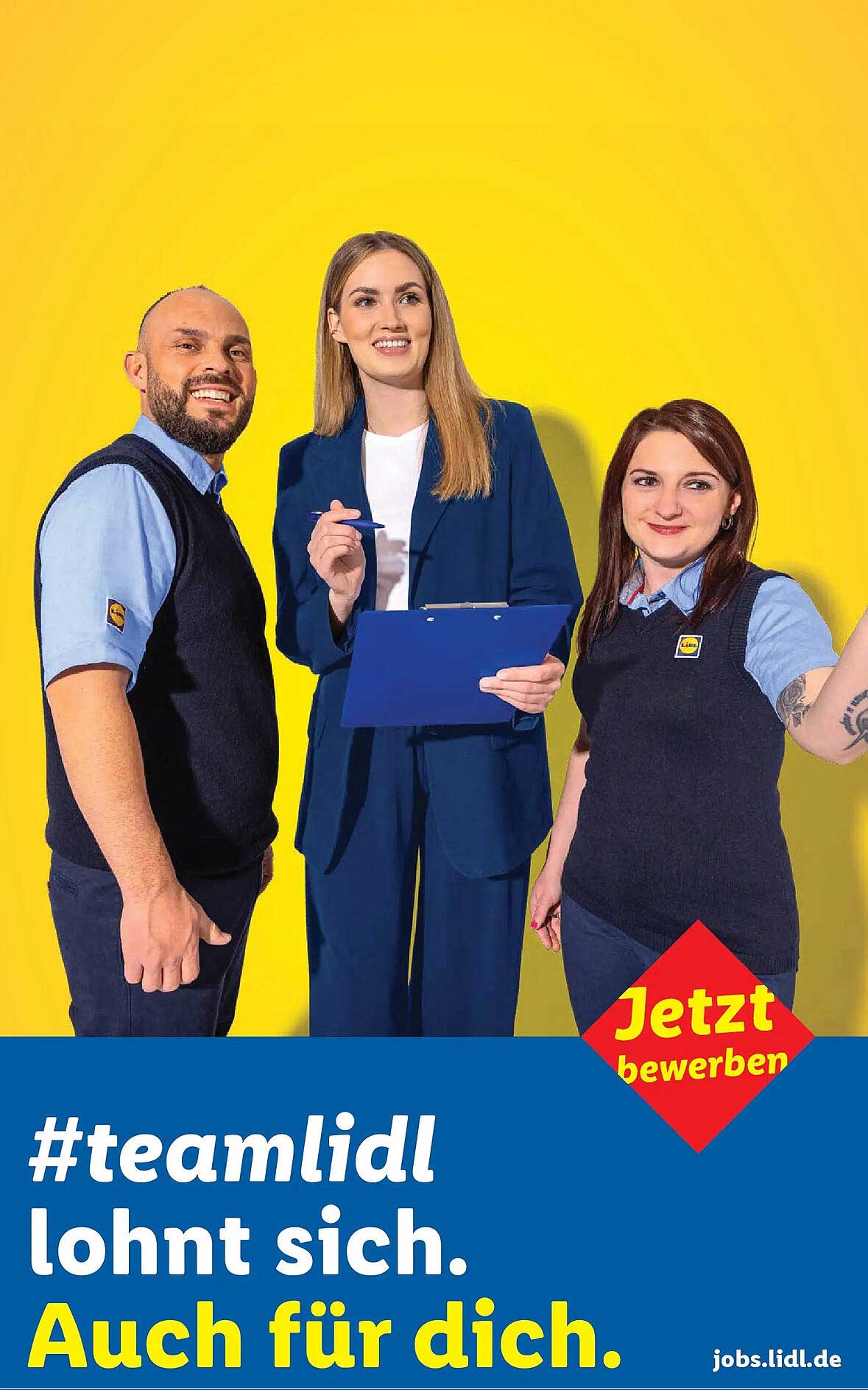 #teamlidl lohnt sich. Auch für dich.