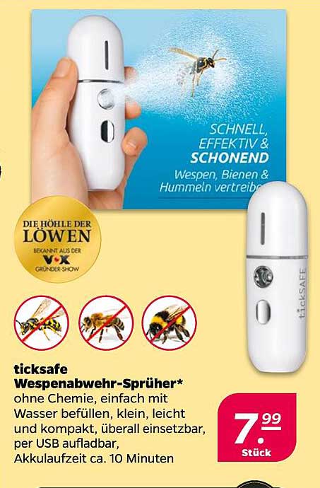ticksafe Wespenabwehr-Sprüher*