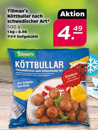 Tillman's Köttbullar nach schwedischer Art*