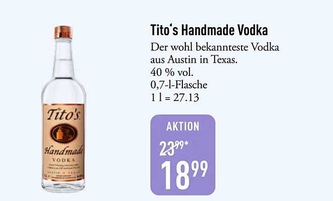 Tito’s Handmade Vodka