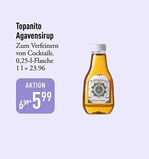 Topanito Agavensirup