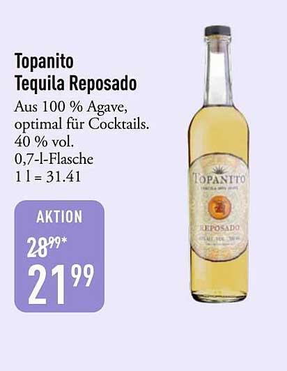 Topanito Tequila Reposado