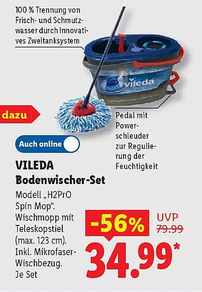 VILEDA Bodenwischer-Set
