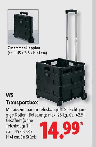 W5 Transportbox