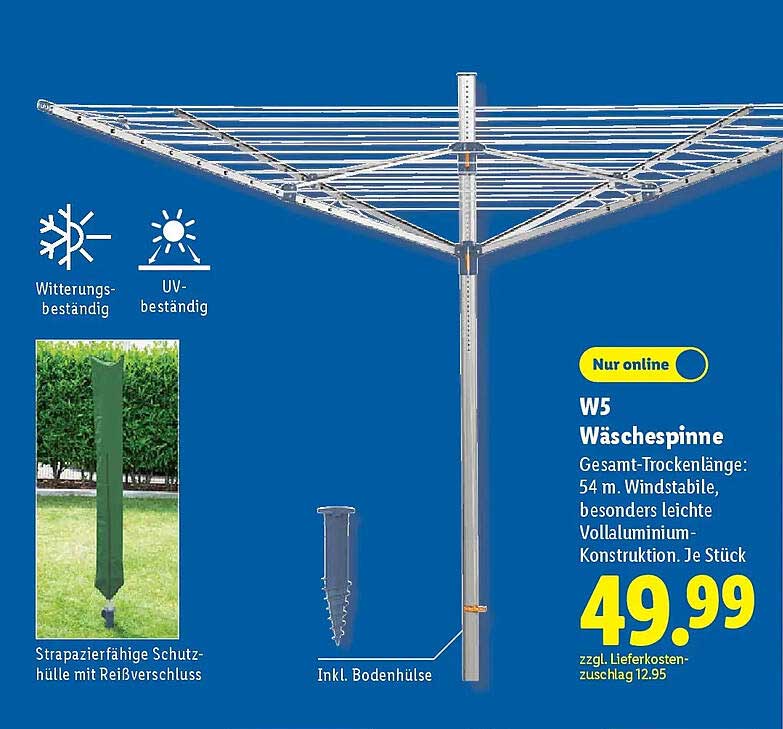 W5 Wäschespinne