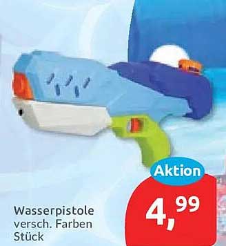 Wasserpistole versch. Farben Stück