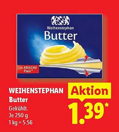 WEIHENSTEPHAN Butter