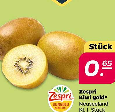 Zespri Kiwi gold* Neuseeland Kl. I, FR.