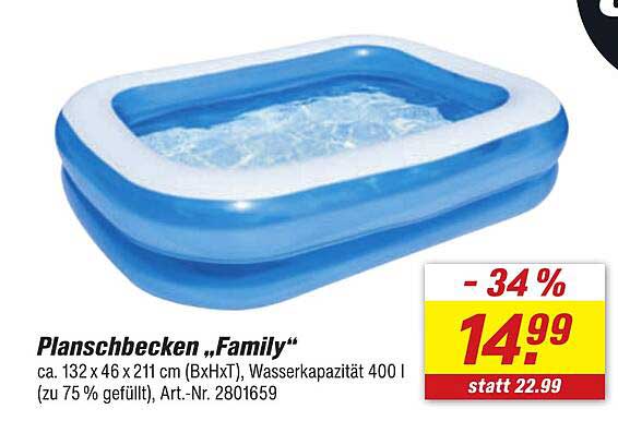 Planschbecken „Family“