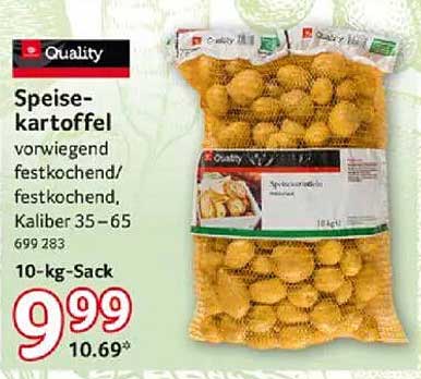 Speisekartoffeln, vorwiegend festkochend, 10-kg-Sack
