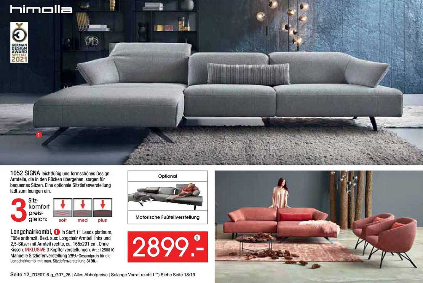 1052 SIGNA leichtfüßig und formschönes Design.
