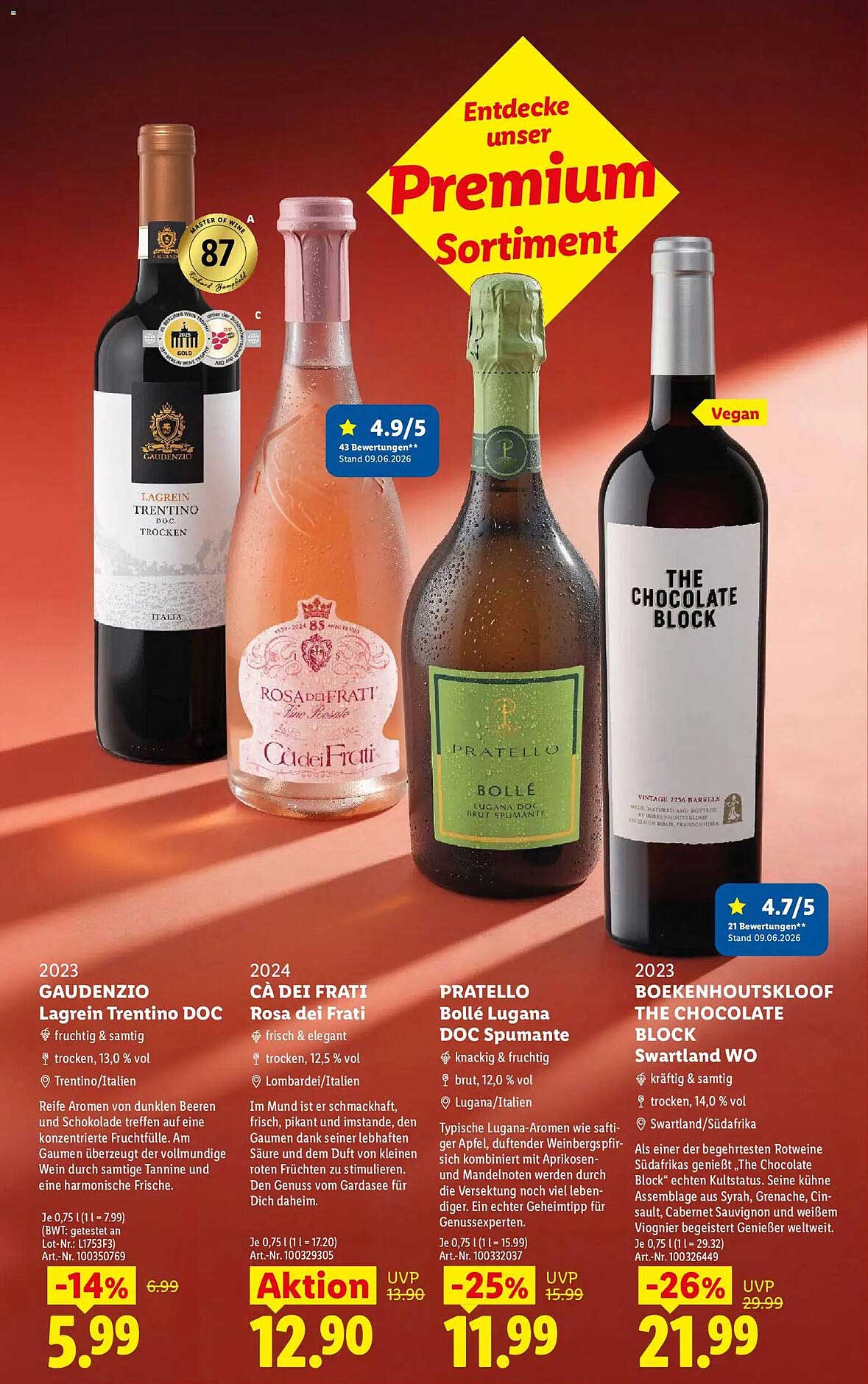 2023 GAUDENZIO Lagrein Trentino DOC