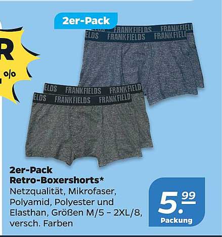 2er-Pack Retro-Boxershorts*