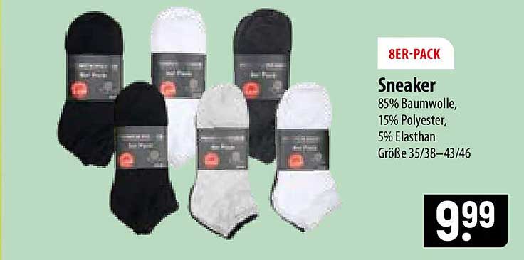 8ER-PACK Sneaker