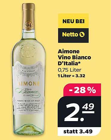 Aimone Vino Bianco D’Italia*