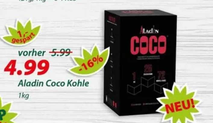 Aladin Coco Kohle
