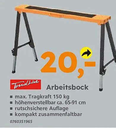 Arbeitsbock