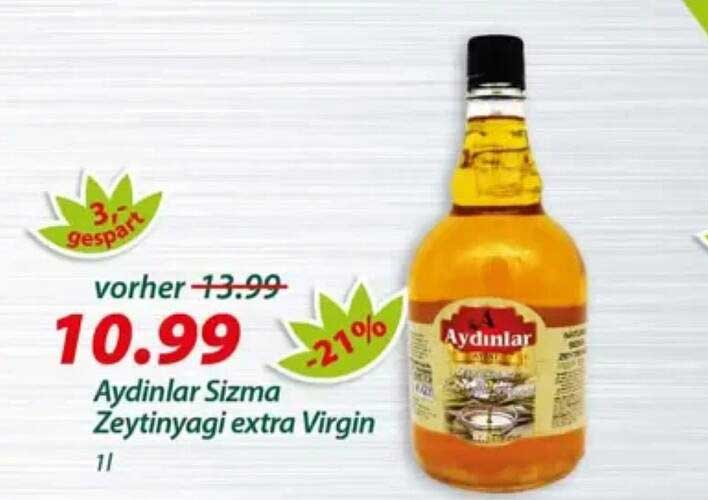 Aydinlar Sizma Zeytinyagi extra Virgin
