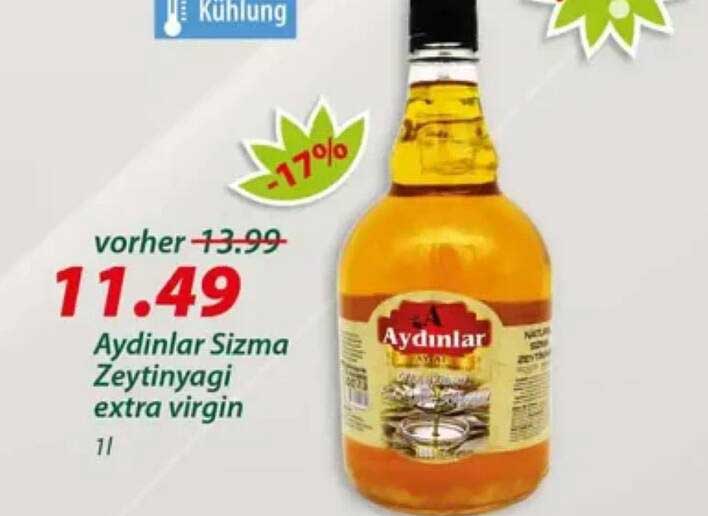 Aydinlar Sızma Zeytinyağı extra virigin