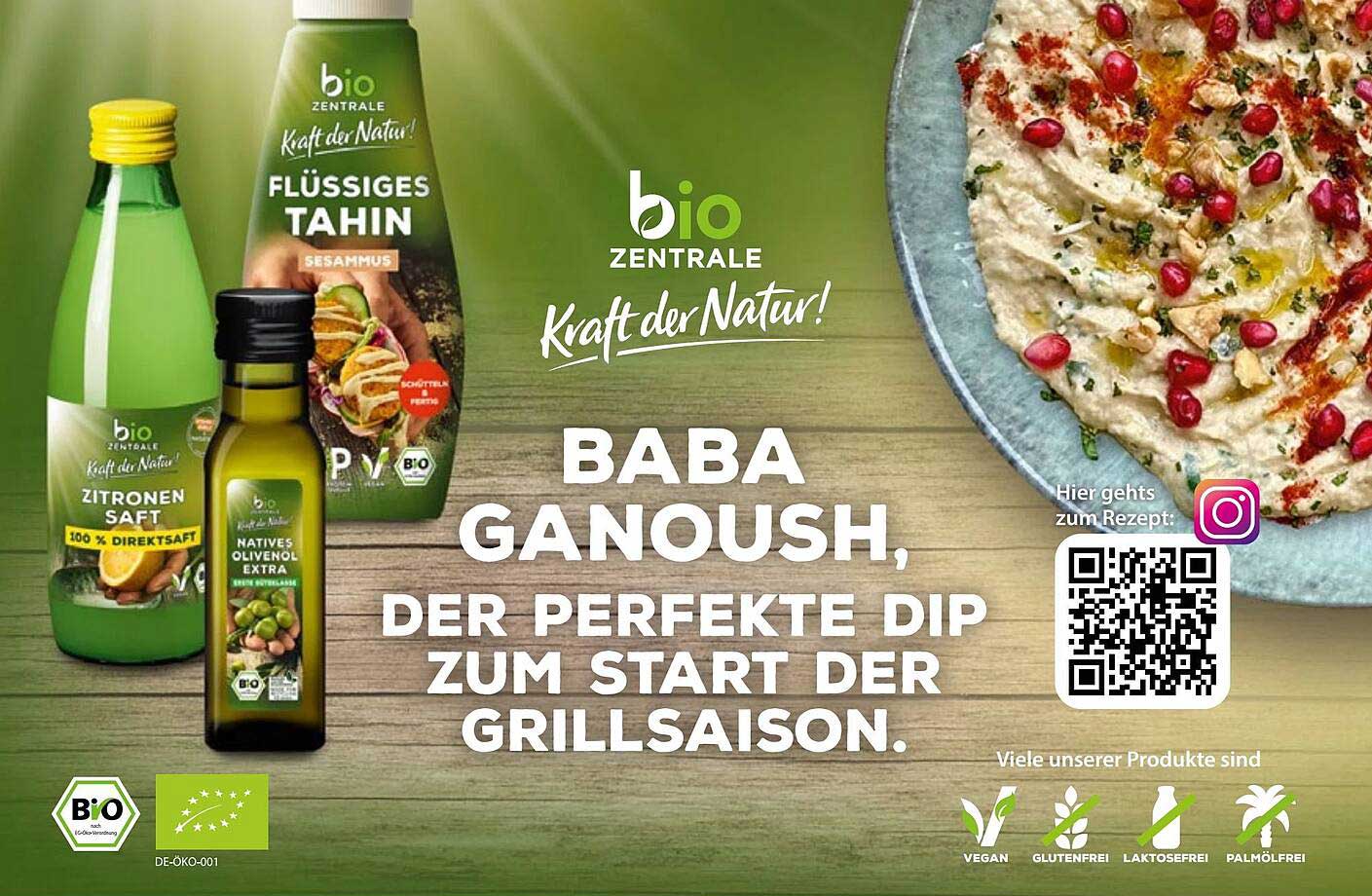 BABA GANOUSH, DER PERFEKTE DIP ZUM START DER GRILLSAISON.