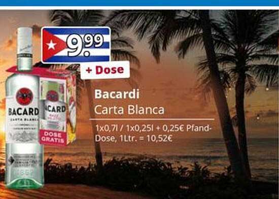 Bacardi Carta Blanca