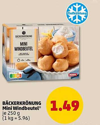 BÄCKERKRÖNUNG Mini Windbeutel*
