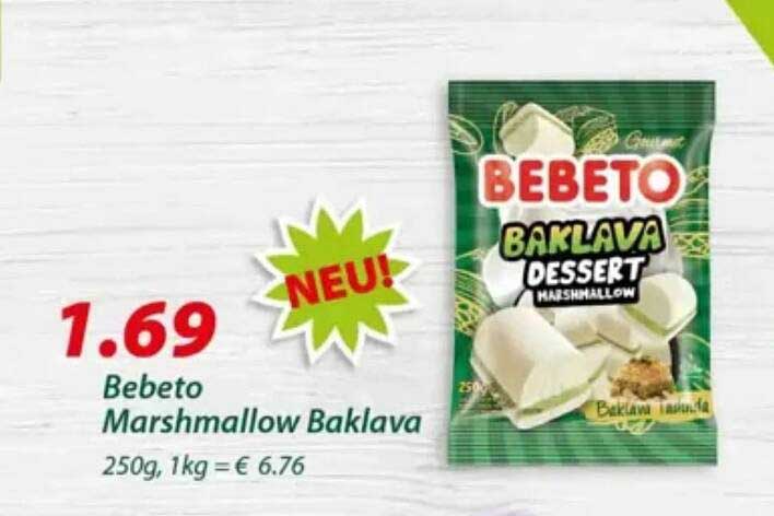 Bebeto Marshmallow Baklava