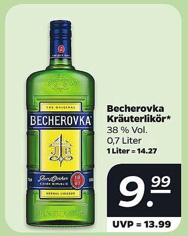 Becherovka Kräuterlikör*