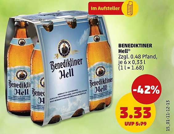 BENEDIKTINER Hell*