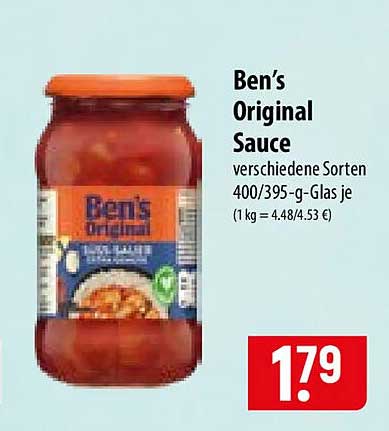 Ben’s Original Sauce