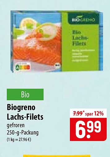 Biogreno Lachs-Filets