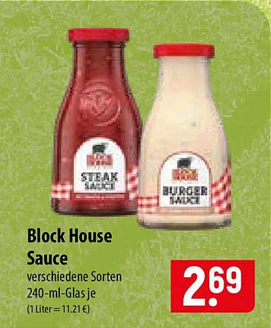 Block House Sauce