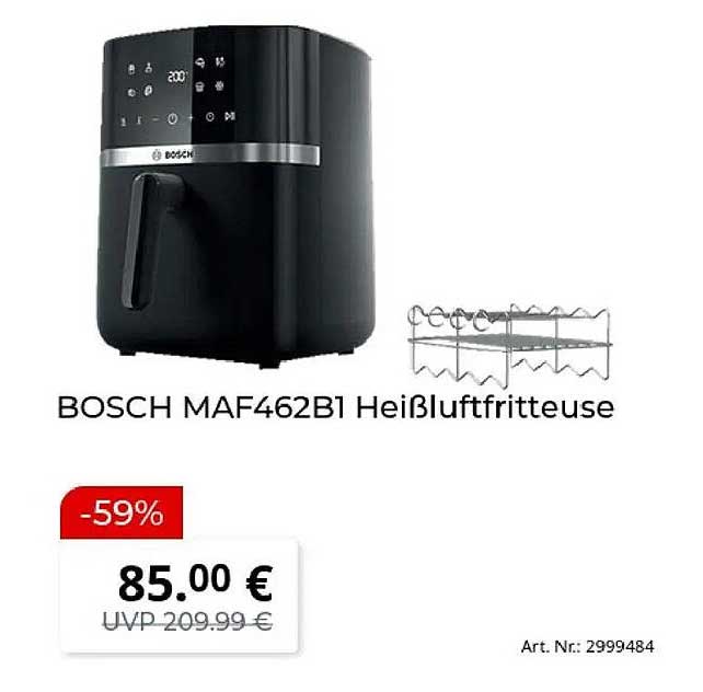 BOSCH MAF462B1 Heißluftfritteuse