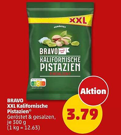 BRAVO XXL Kalifornische Pistazien*