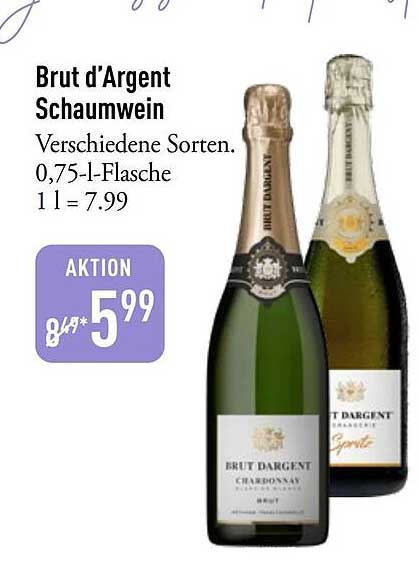 Brut d'Argent Schaumwein