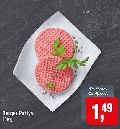 Burger Pattys 100 g