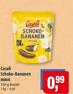 Casali Schoko-Bananen minis