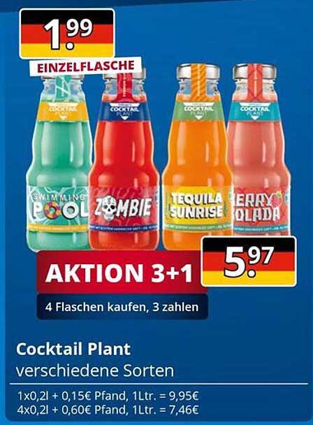 Cocktail Plant verschiedene Sorten