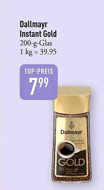 Dallmayr Instant Gold